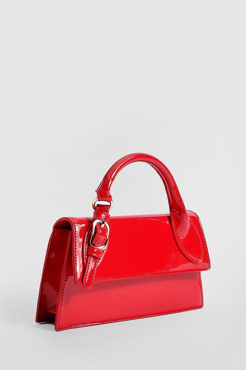 Red on sale vinyl bag