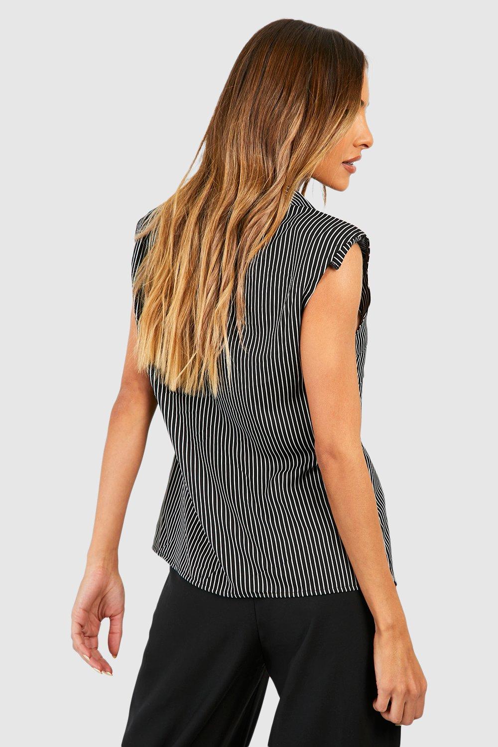 Shoulder cheap pad shirt