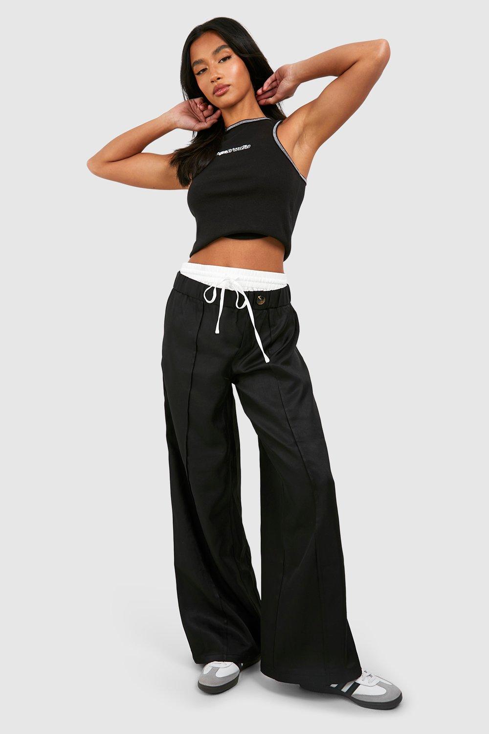 Double Waist Cargo Pants