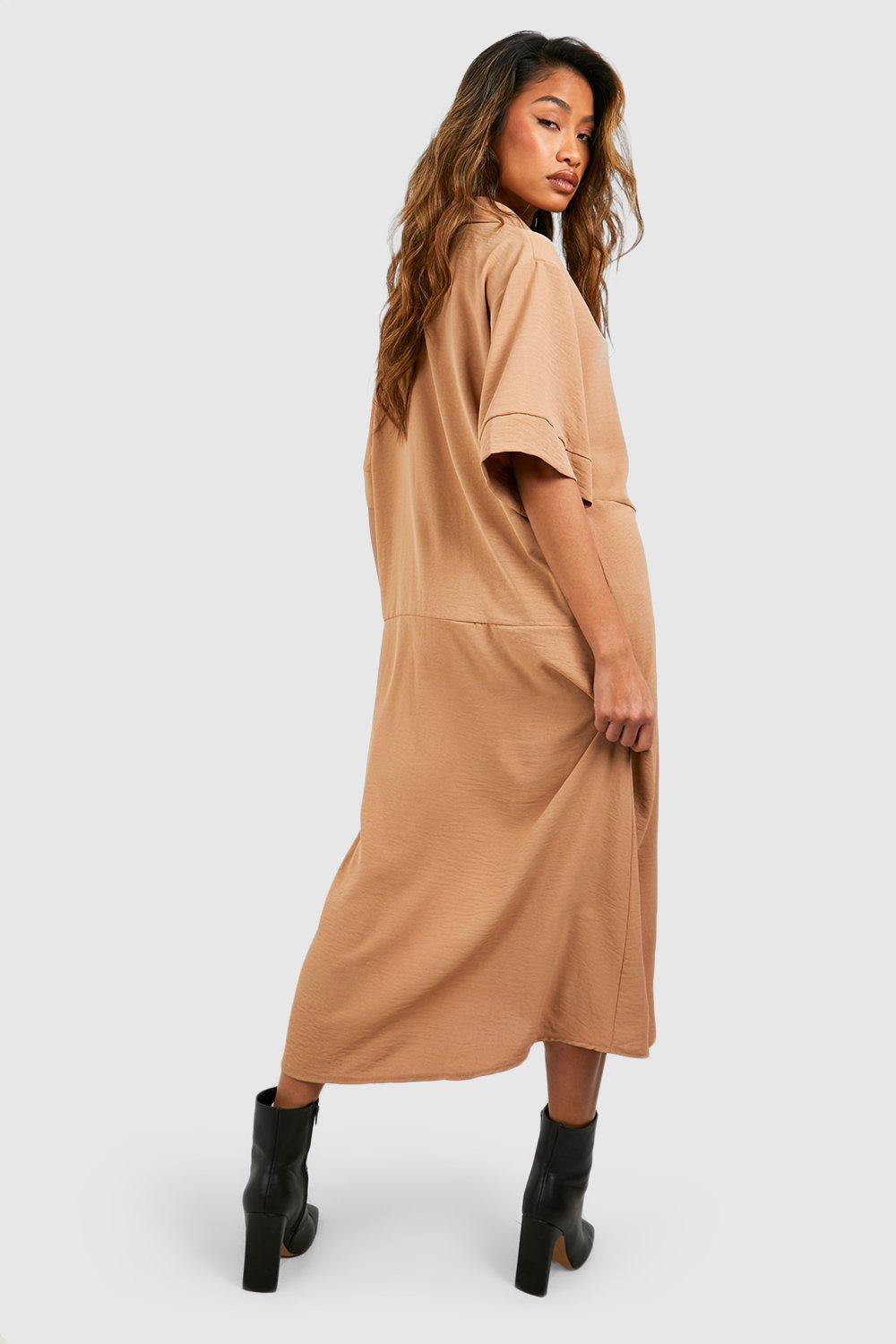 Boohoo best sale robe fluide