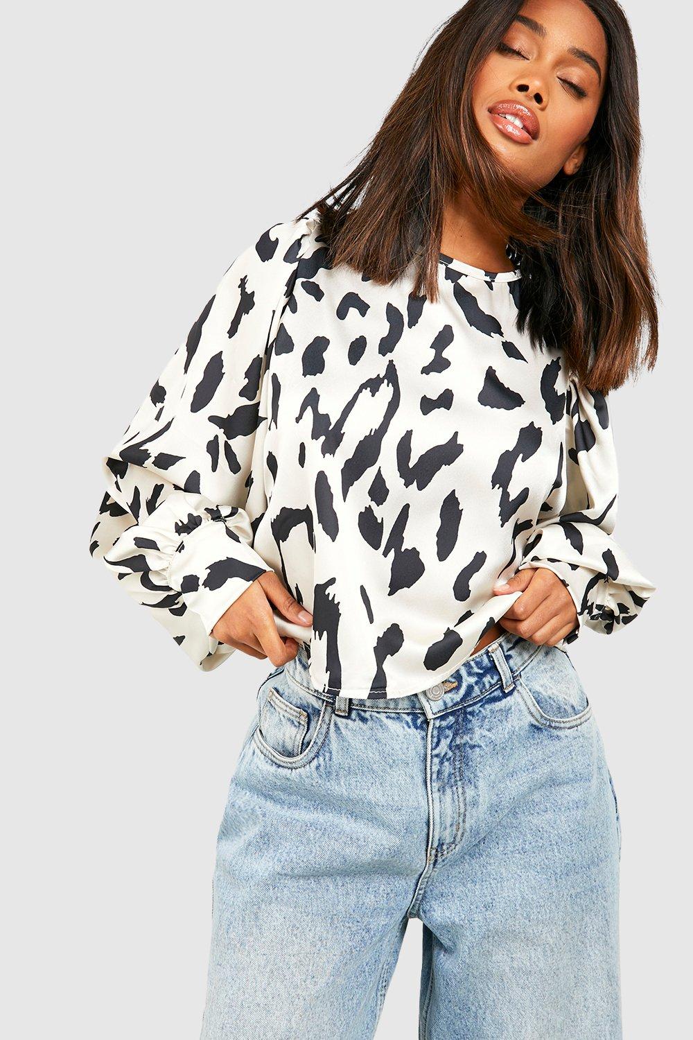 Blusa best sale de leopardo