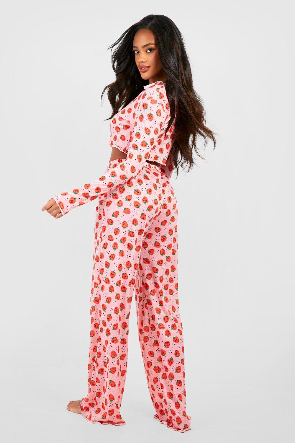 Pj set boohoo sale