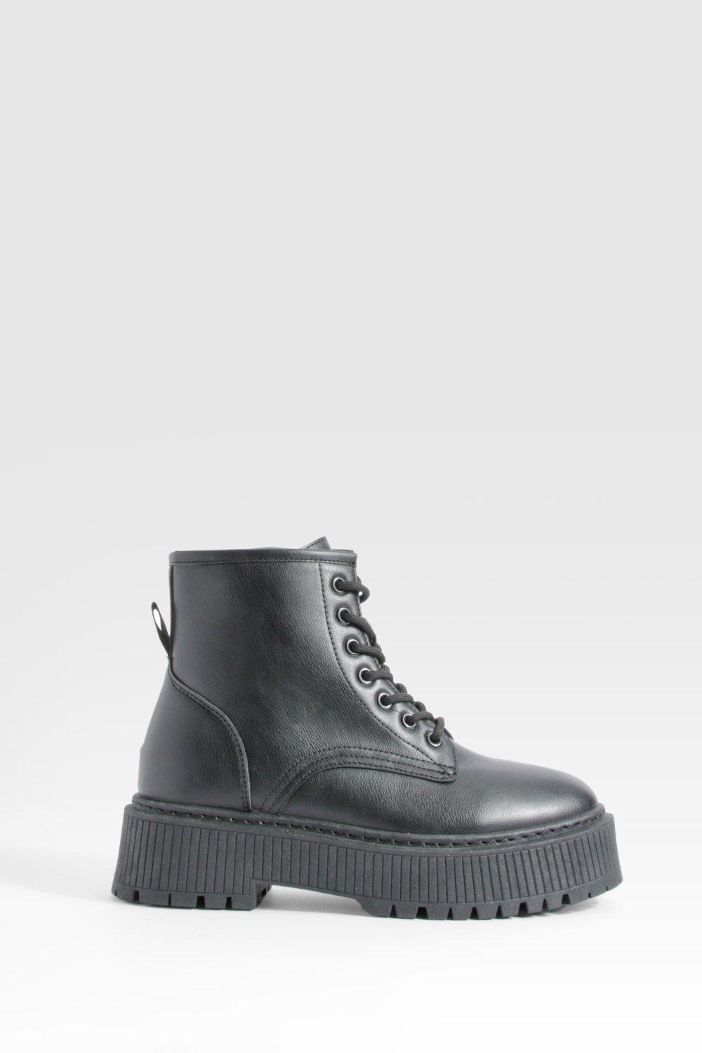 divided platform boots