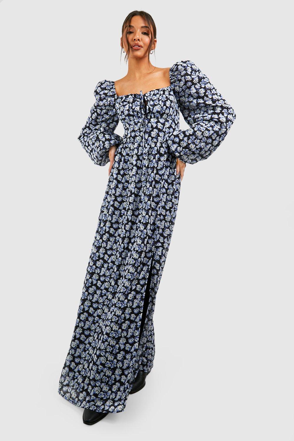 Milkmaid long sleeve dress best sale