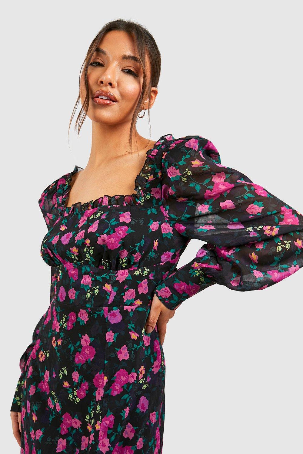 Boohoo best sale milkmaid dress