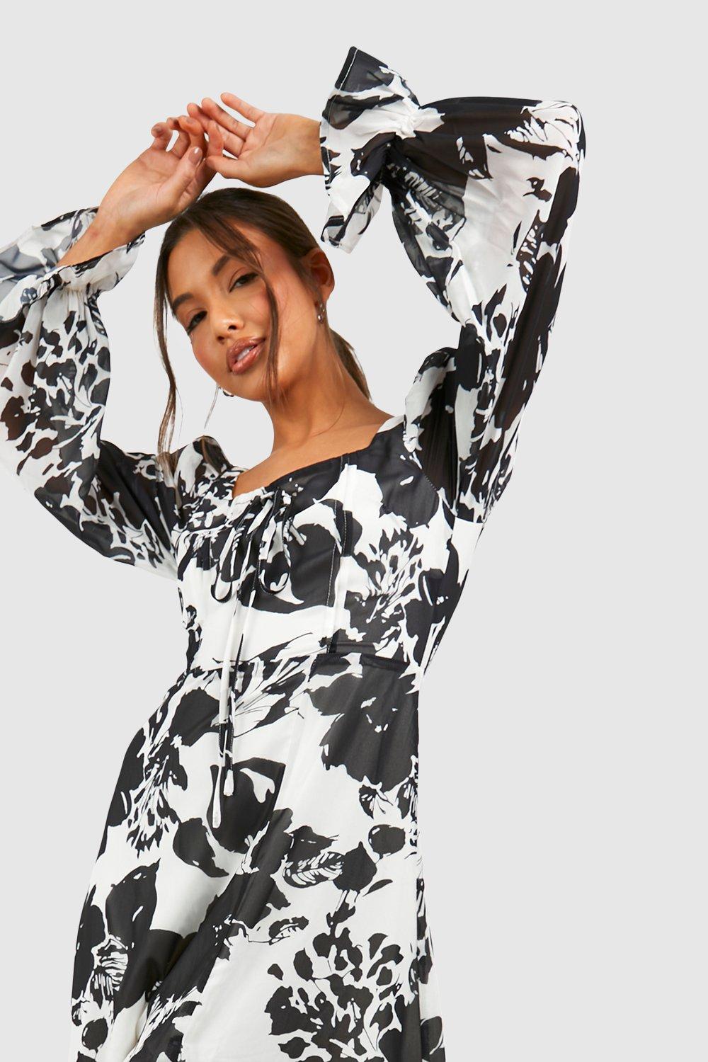 Boohoo milkmaid outlet dress