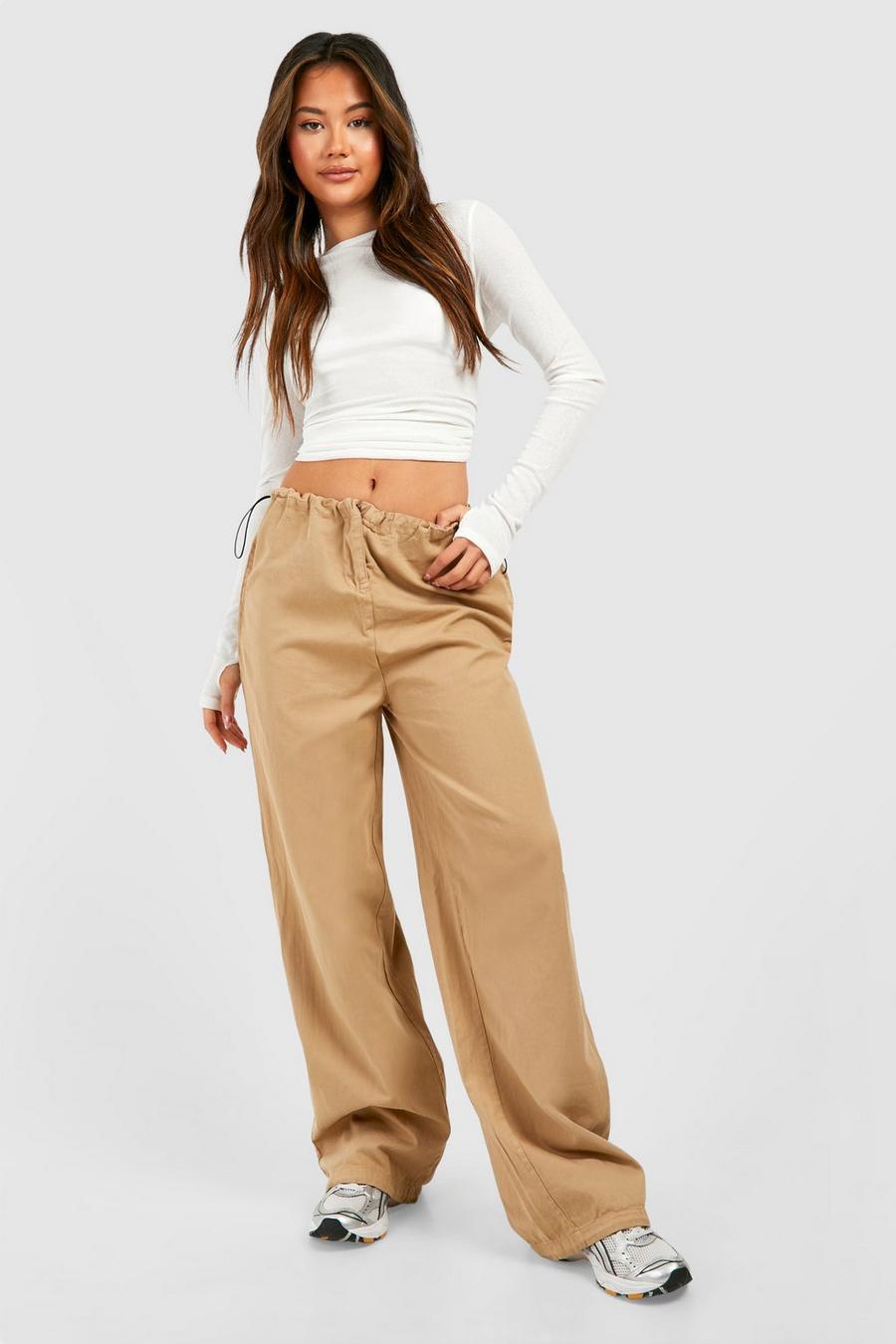 Stone Toggle Waist  Cargo Trouser  image number 1