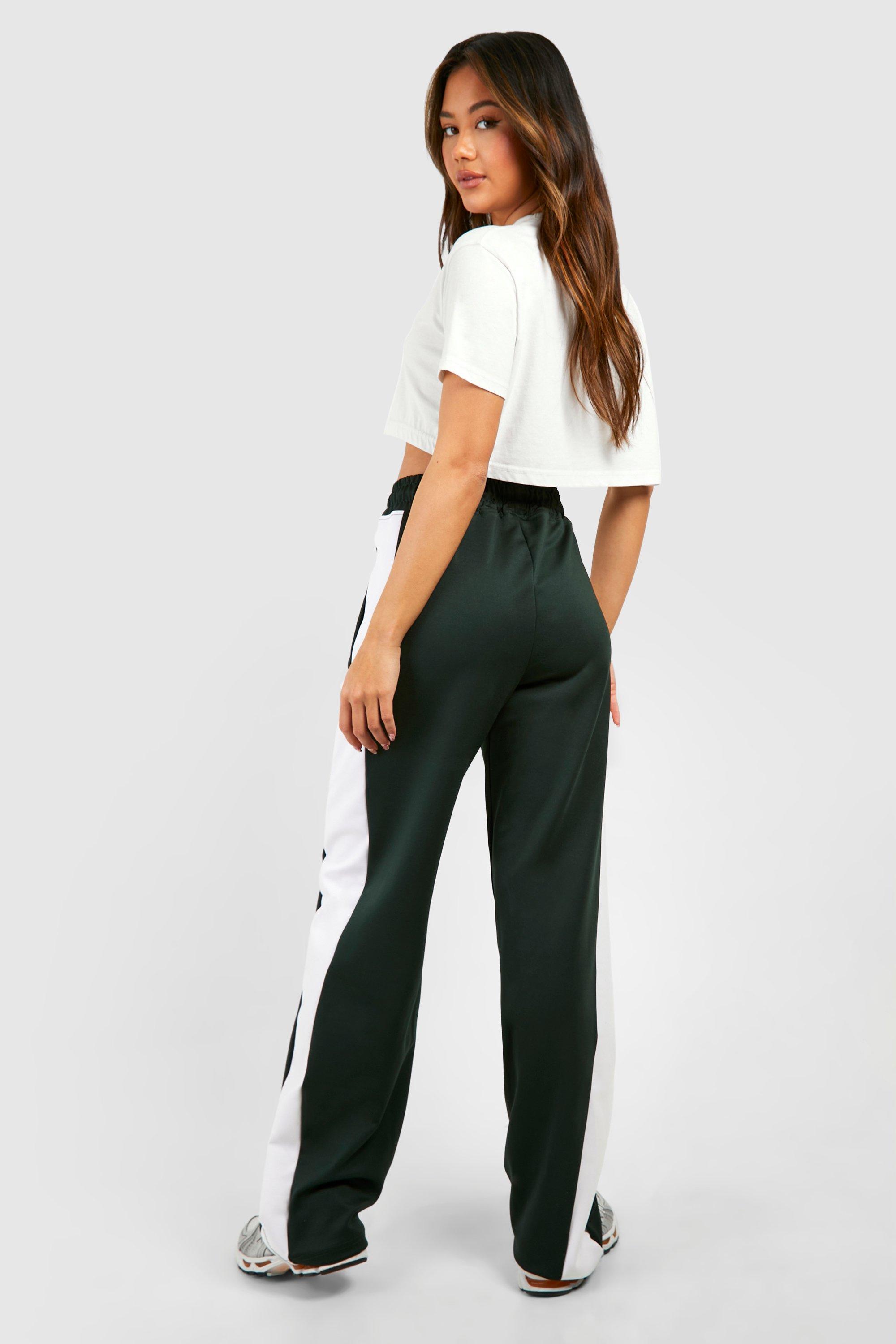 Side Stripe Relaxed Fit Tricot Joggers