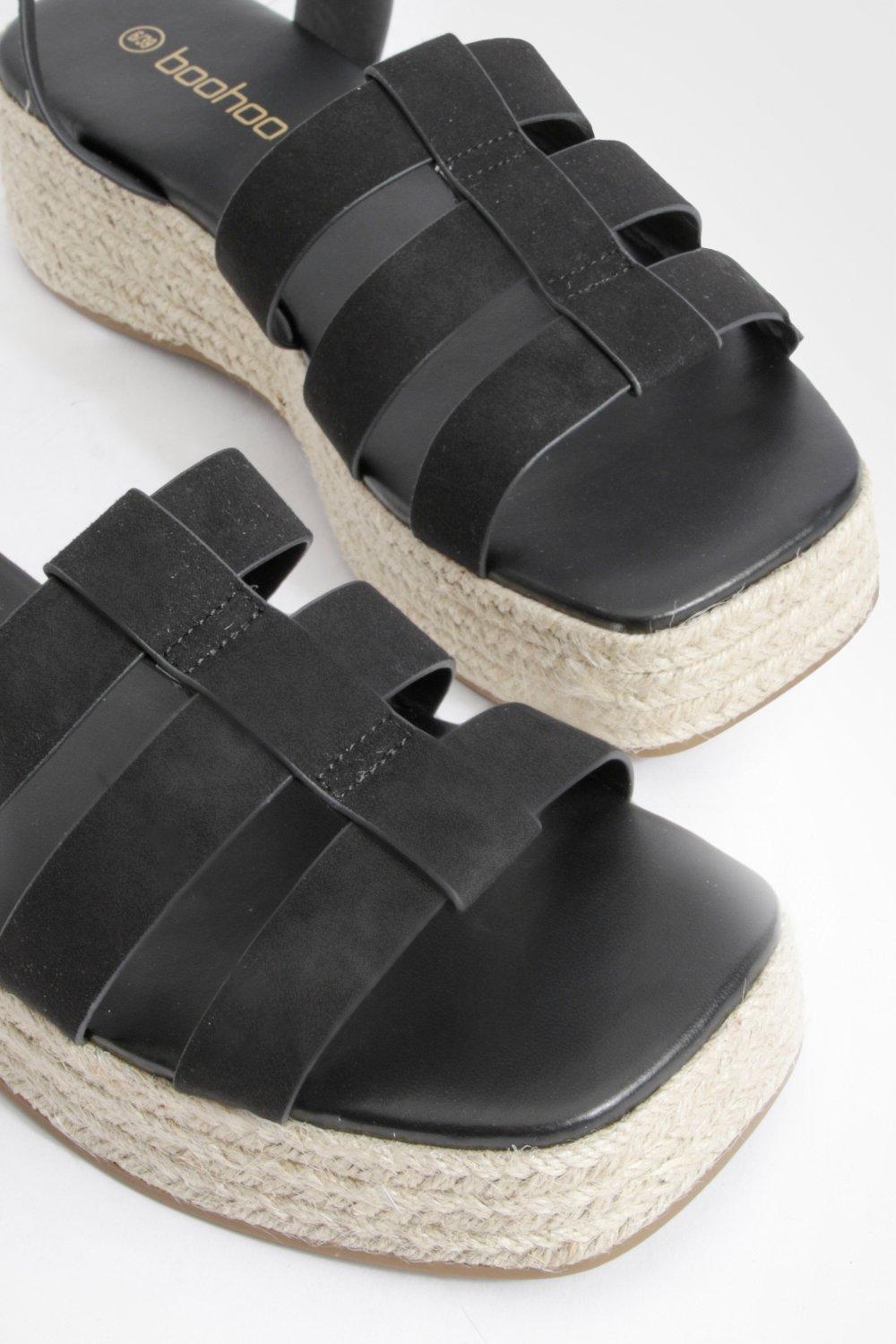 Boohoo gladiator sandals deals