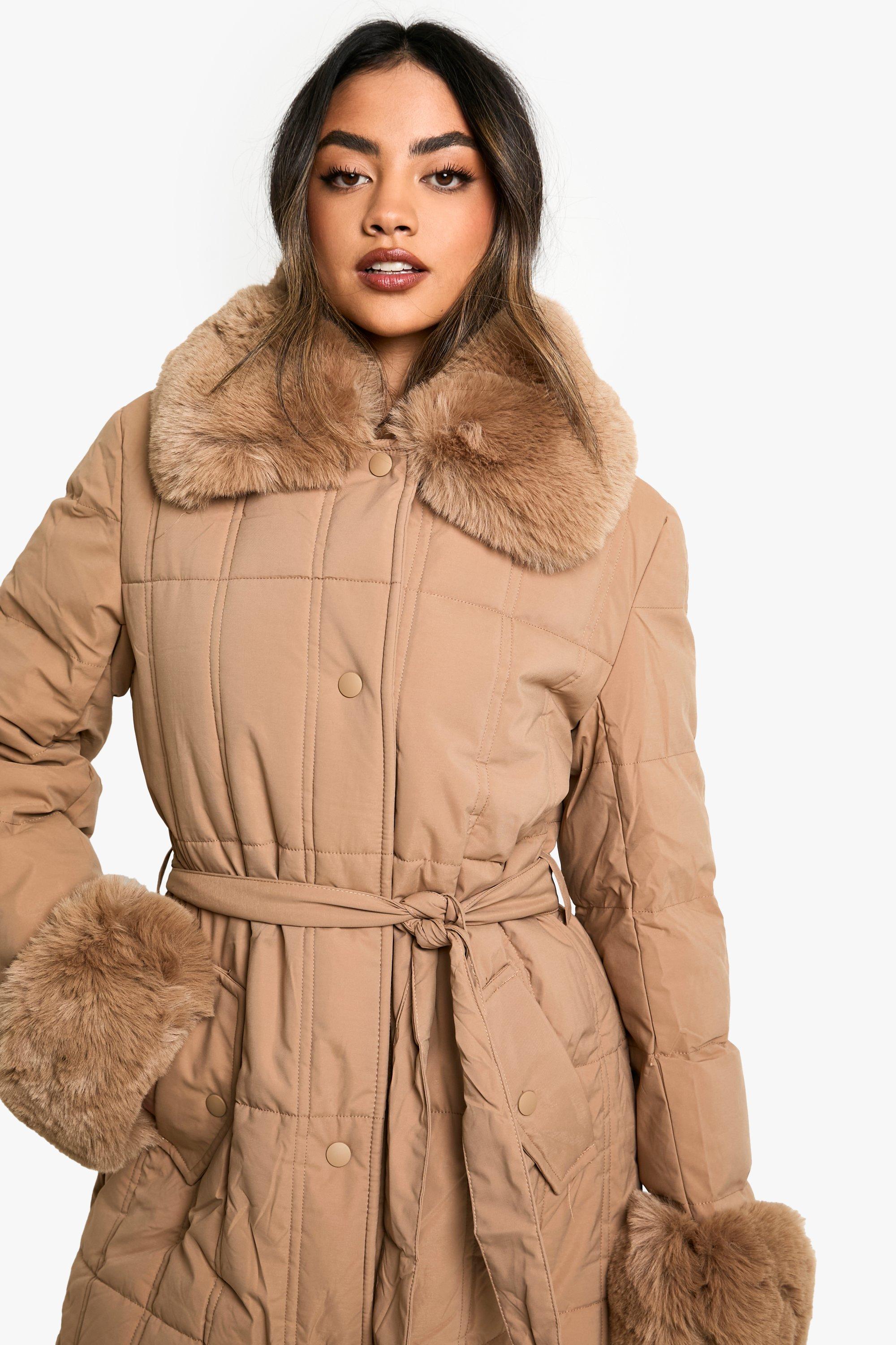 Boohoo hot sale parka womens