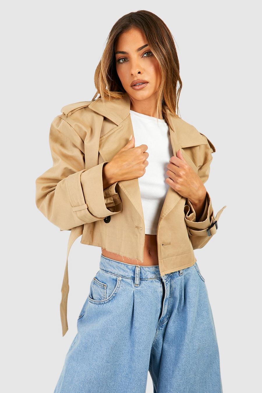 Stone Crop Belted Trench Coat image number 1