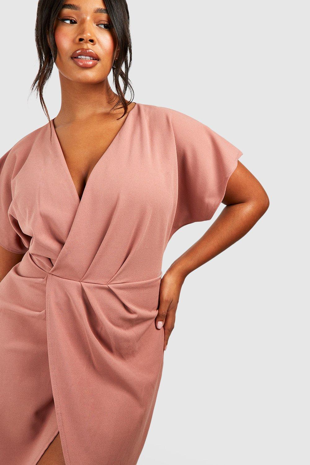 Boohoo discount robe midi