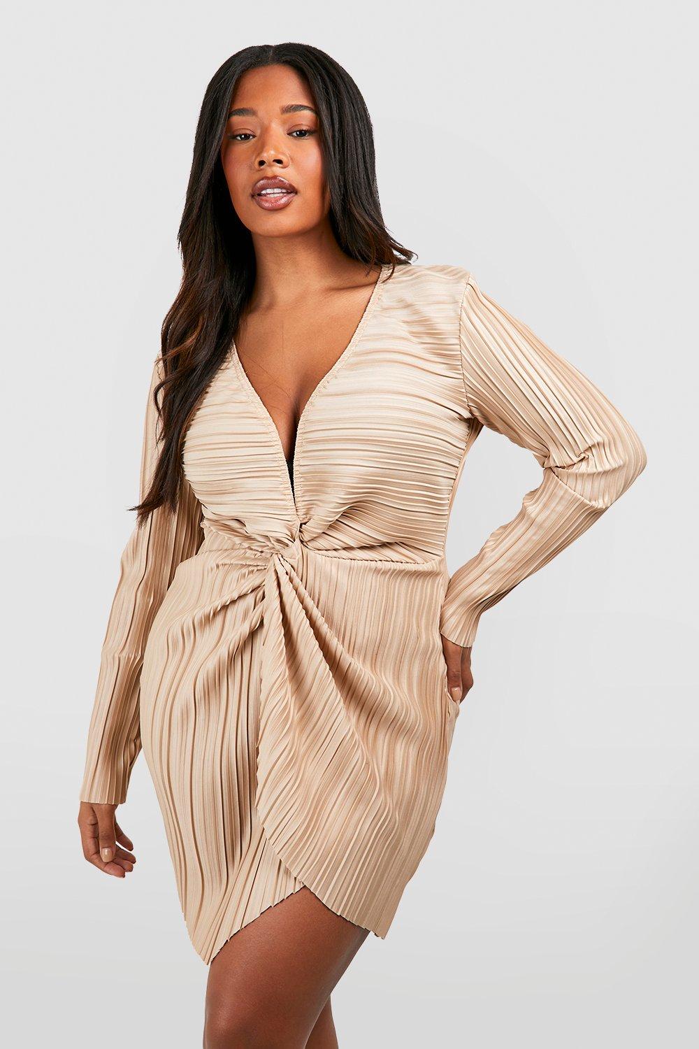 Twist Wrap Dress