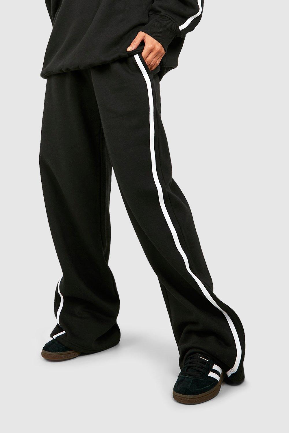 Side Stripe Wide Leg Jogger