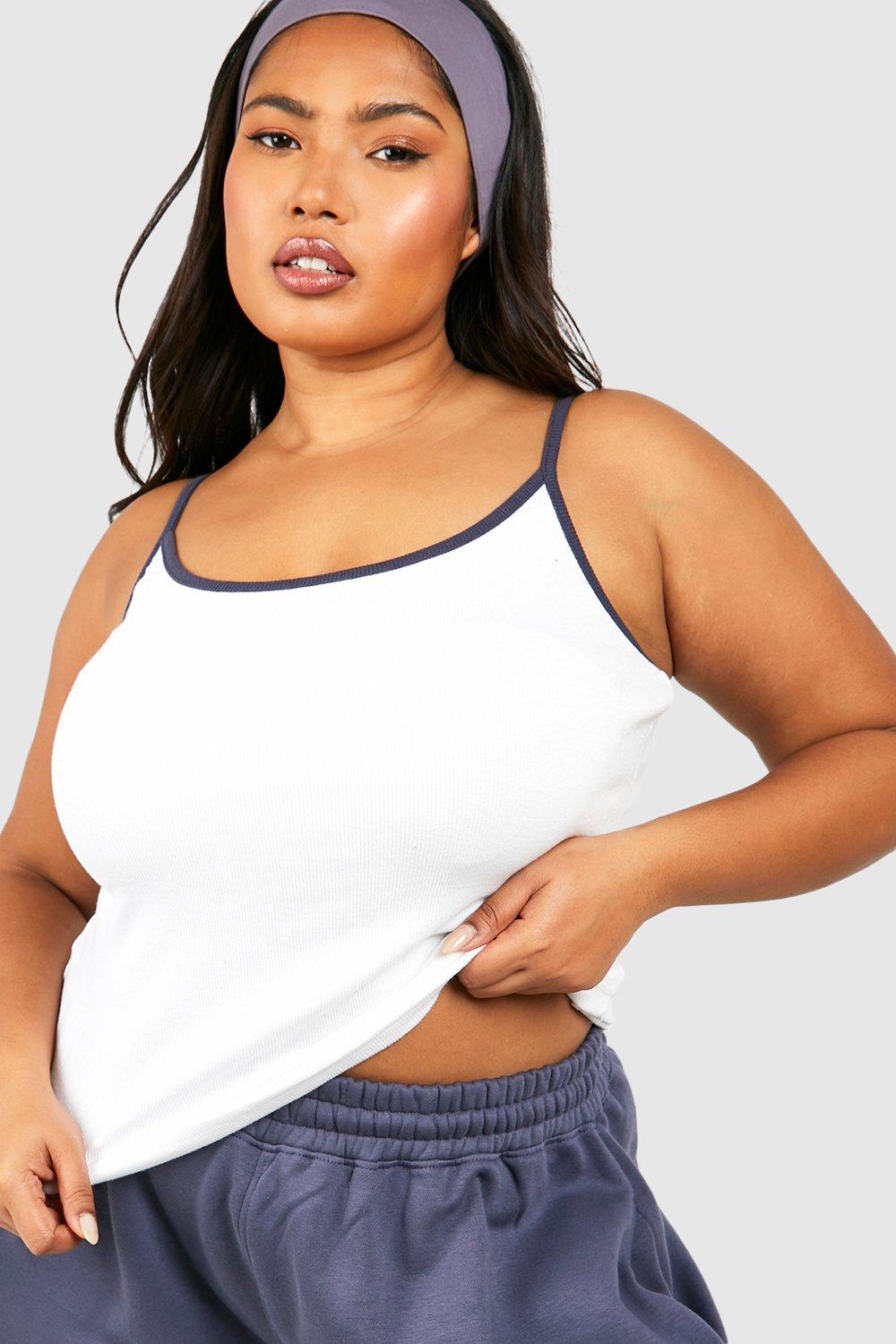 Kurve Plus Size The Excellent Camisole (1XL-3XL) -Made in USA