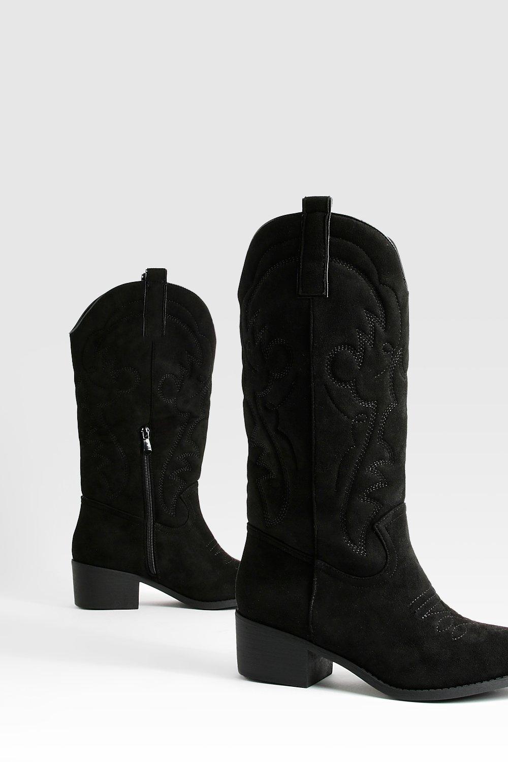 Western on sale boots boohoo