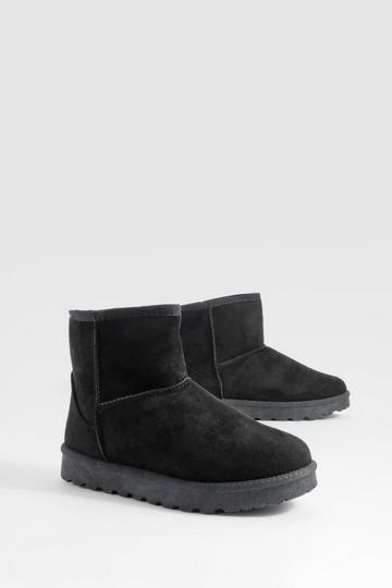 Mini Cosy Boots black