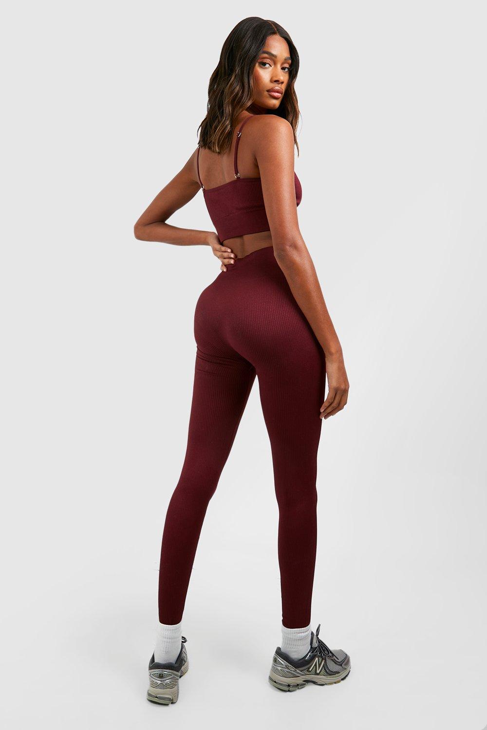 Leggins discount mujer marron