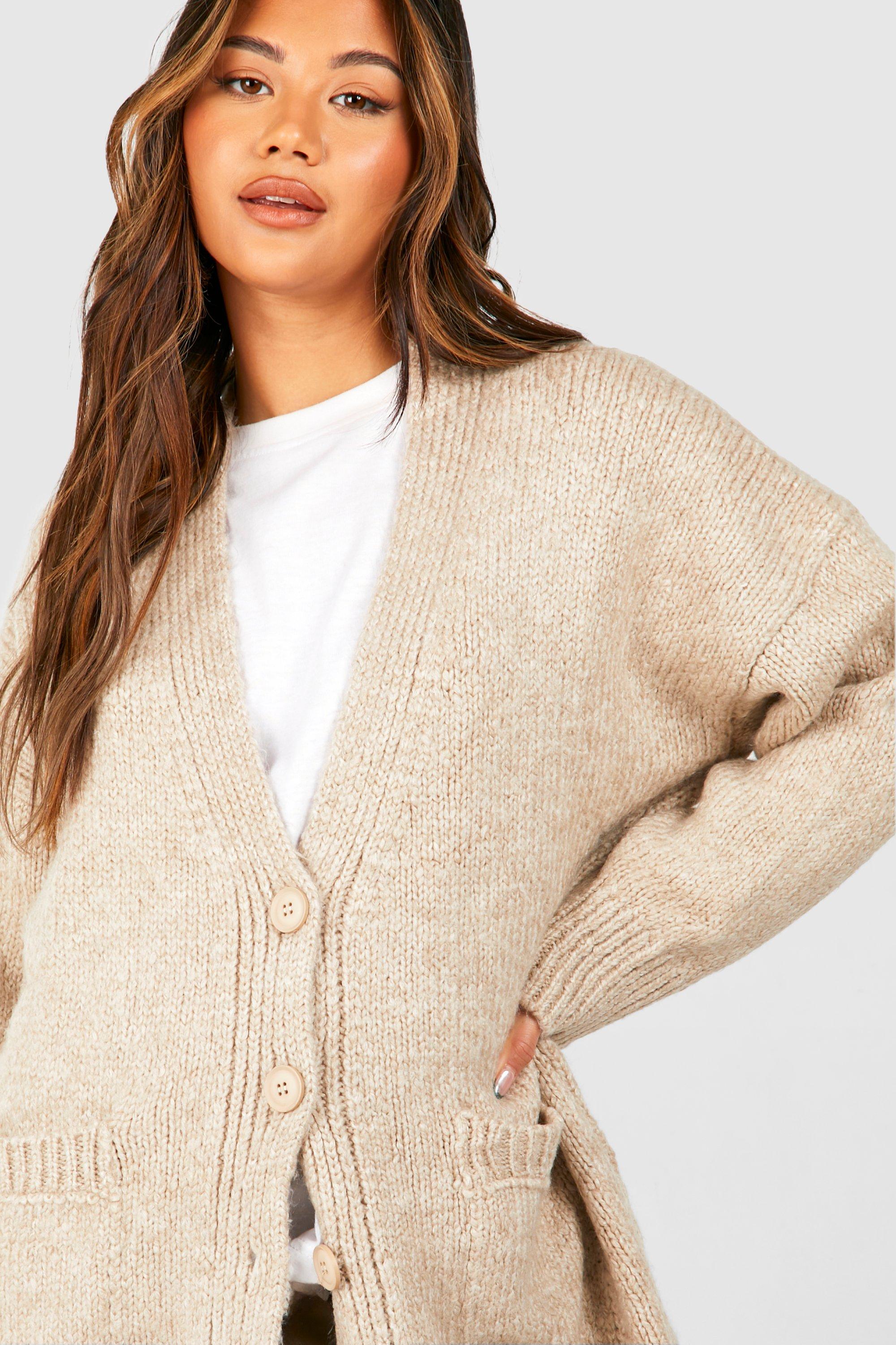 Boohoo oversized clearance cardigan