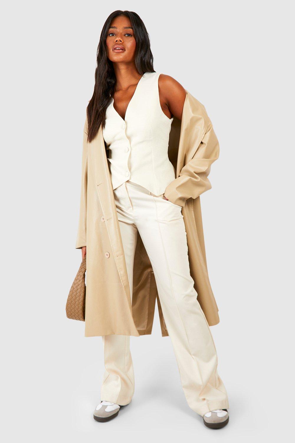 Gilet sans manches texture boohoo FR