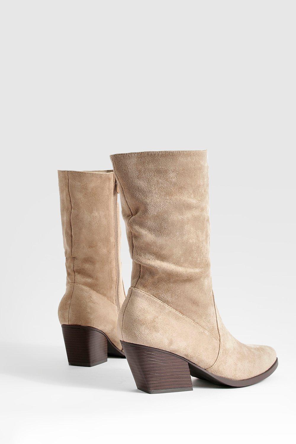 Slouchy hot sale western boots