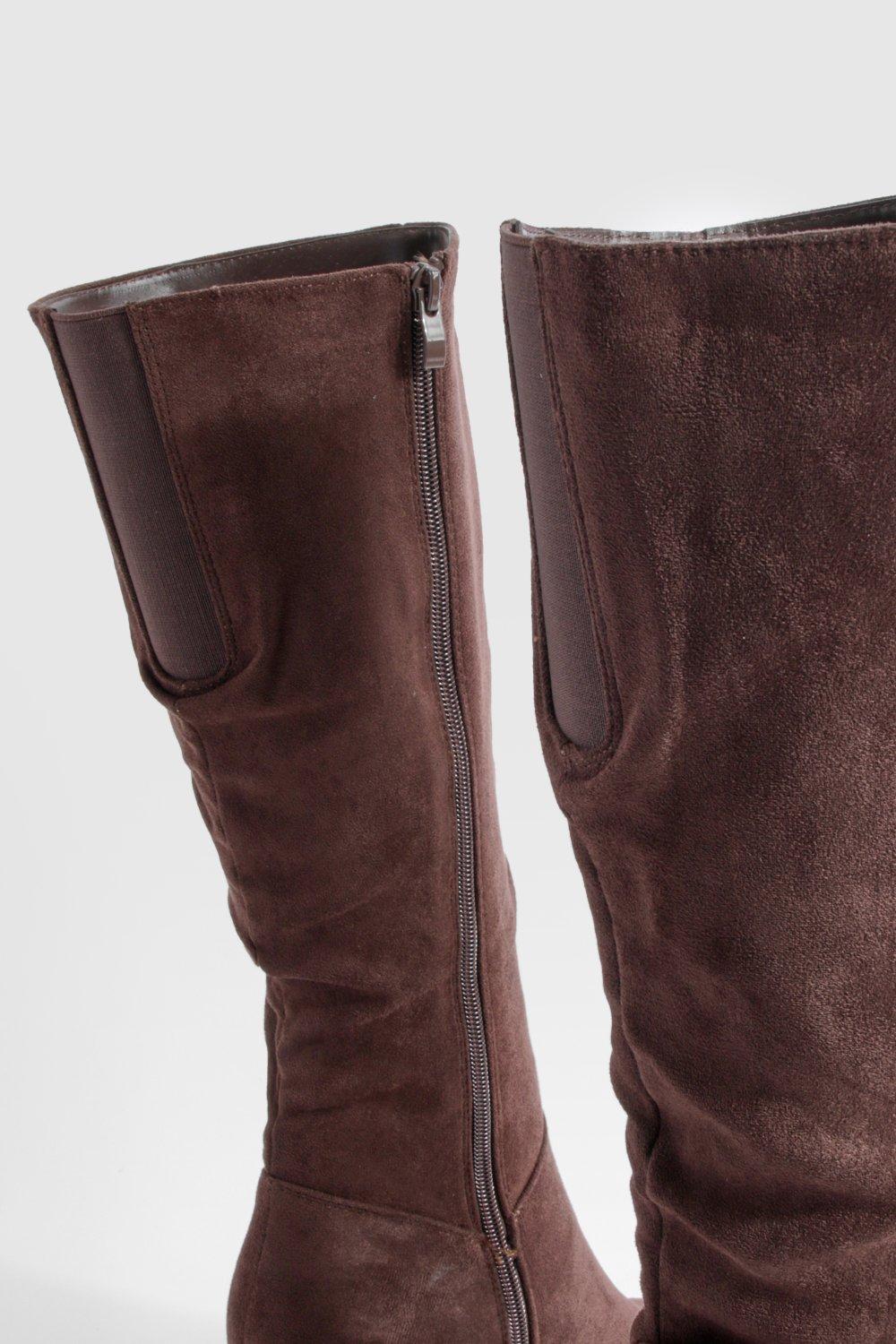 Knee 2024 slouch boots