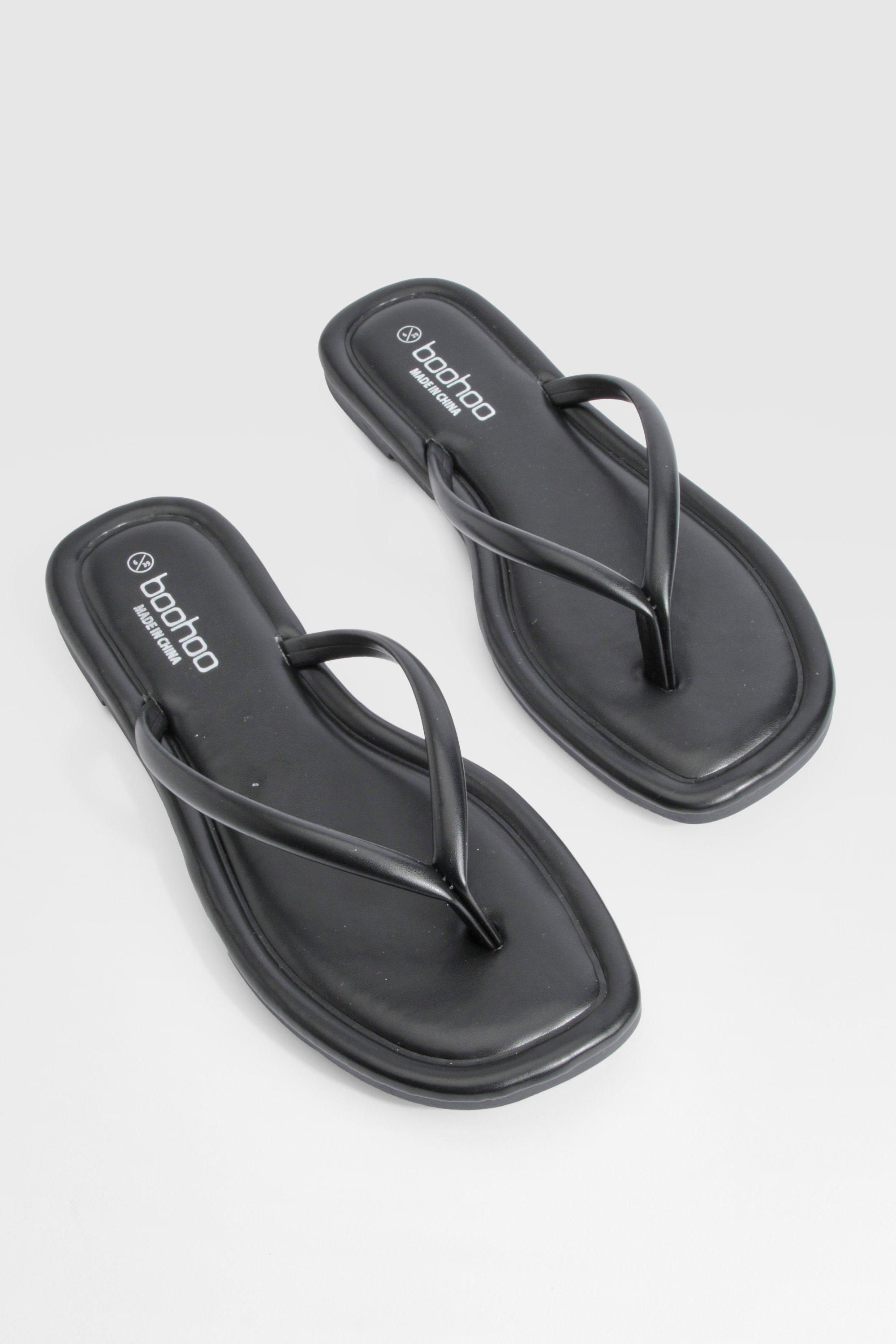 Boohoo flip flops on sale