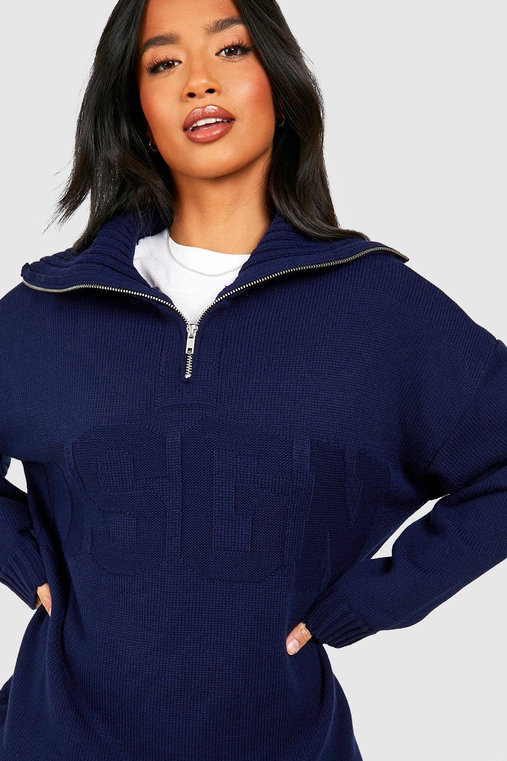 Next half zip discount jumper