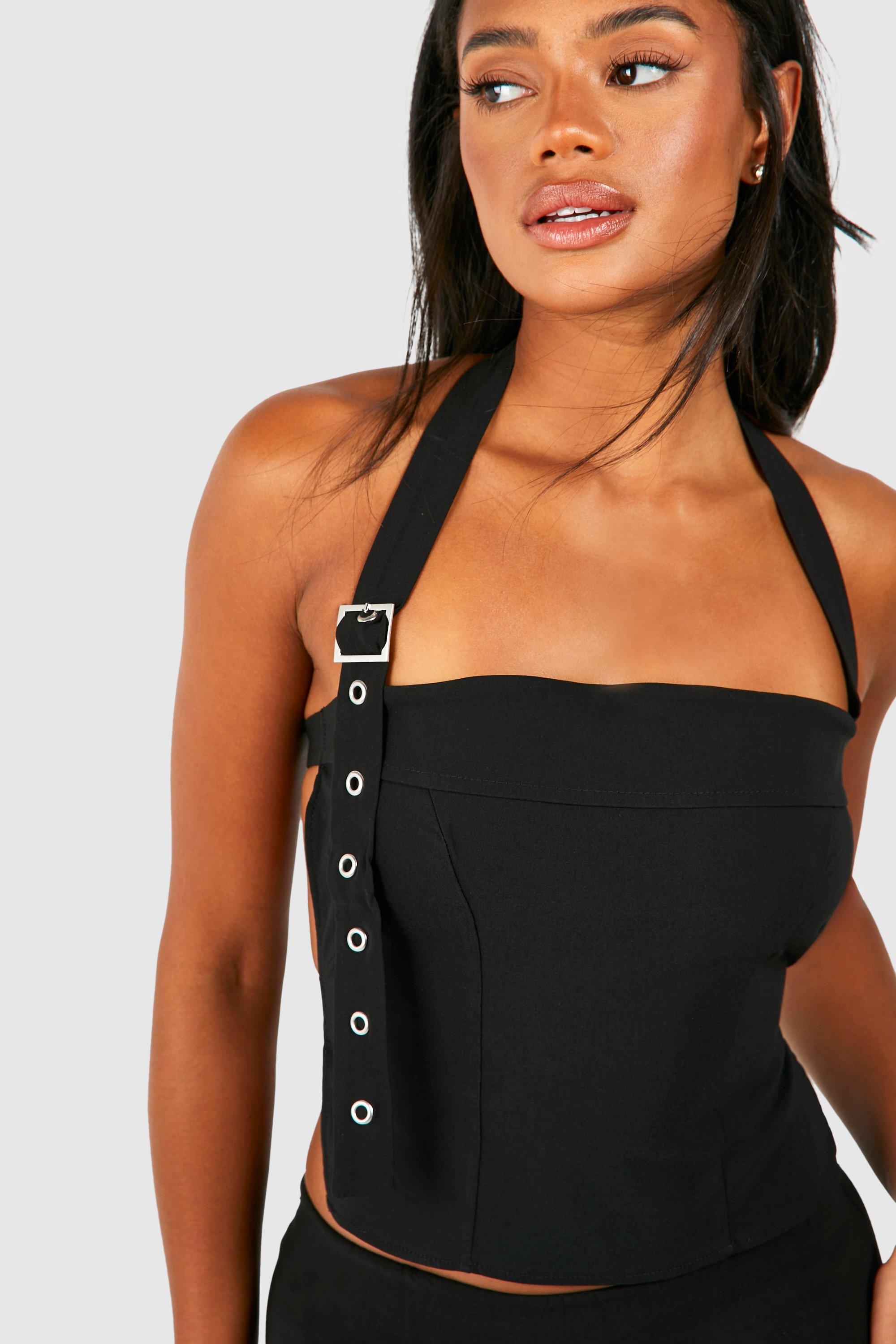 https://media.boohoo.com/i/boohoo/gzz77961_black_xl_3/female-black-bengaline-buckle-detail-backless-corset-