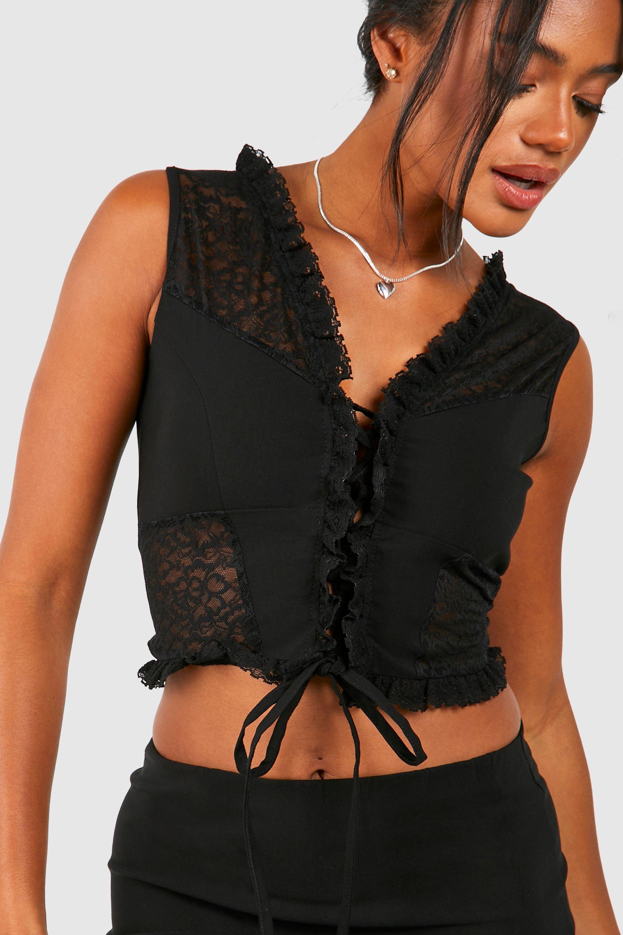 Lace up clearance corset