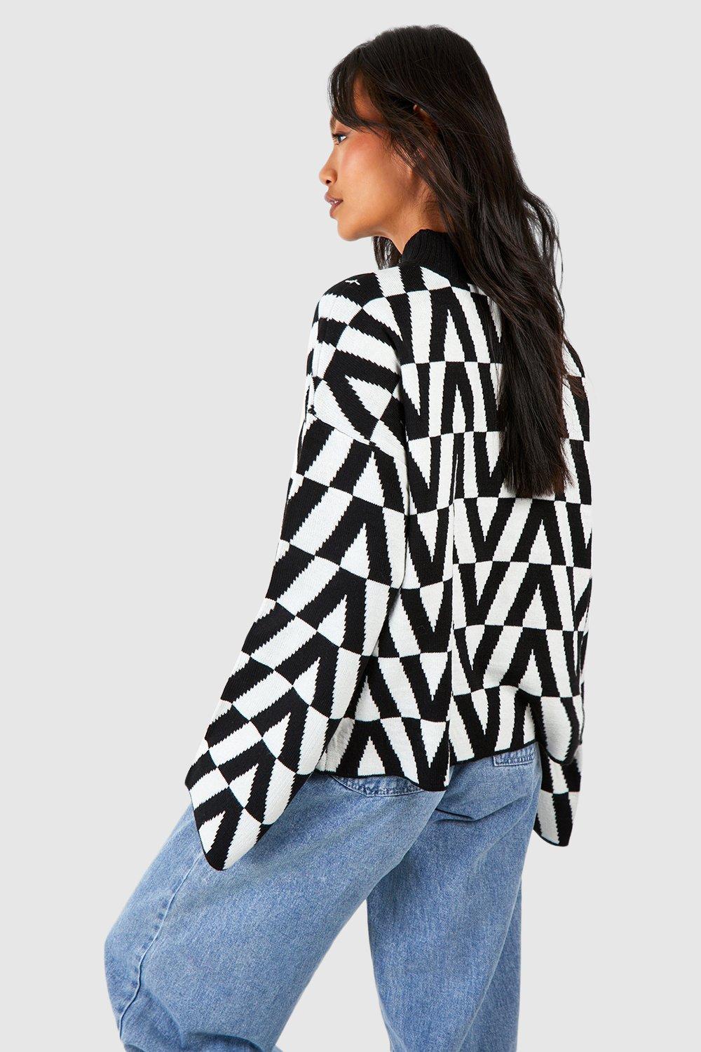 Geo 2024 print sweater