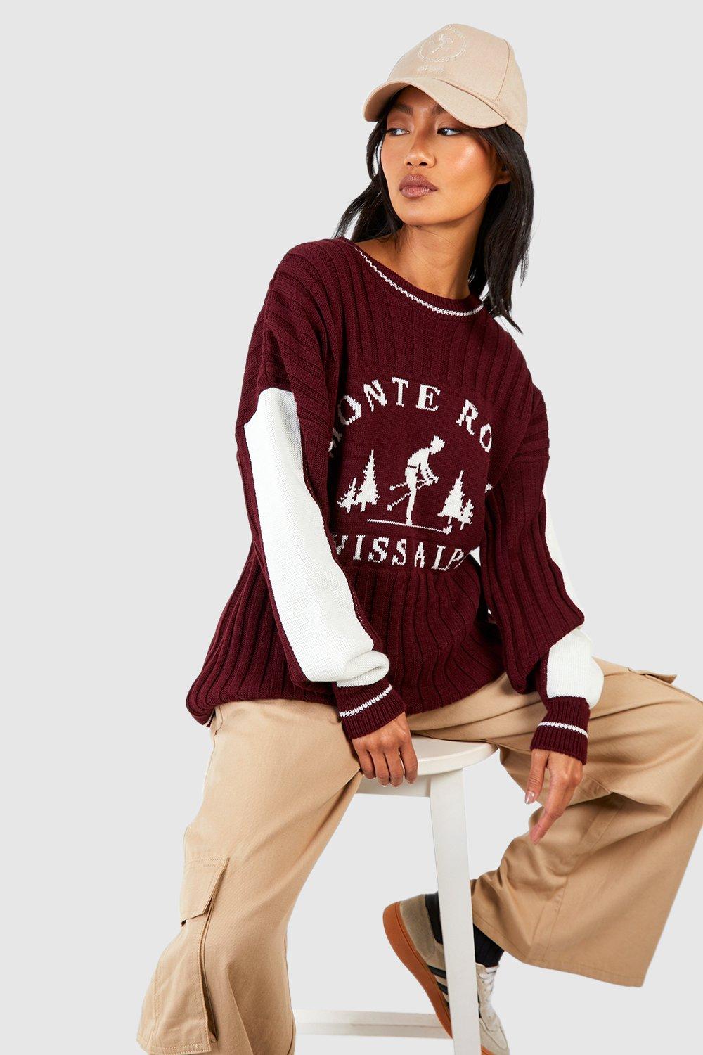 Boohoo oversized jumper hotsell