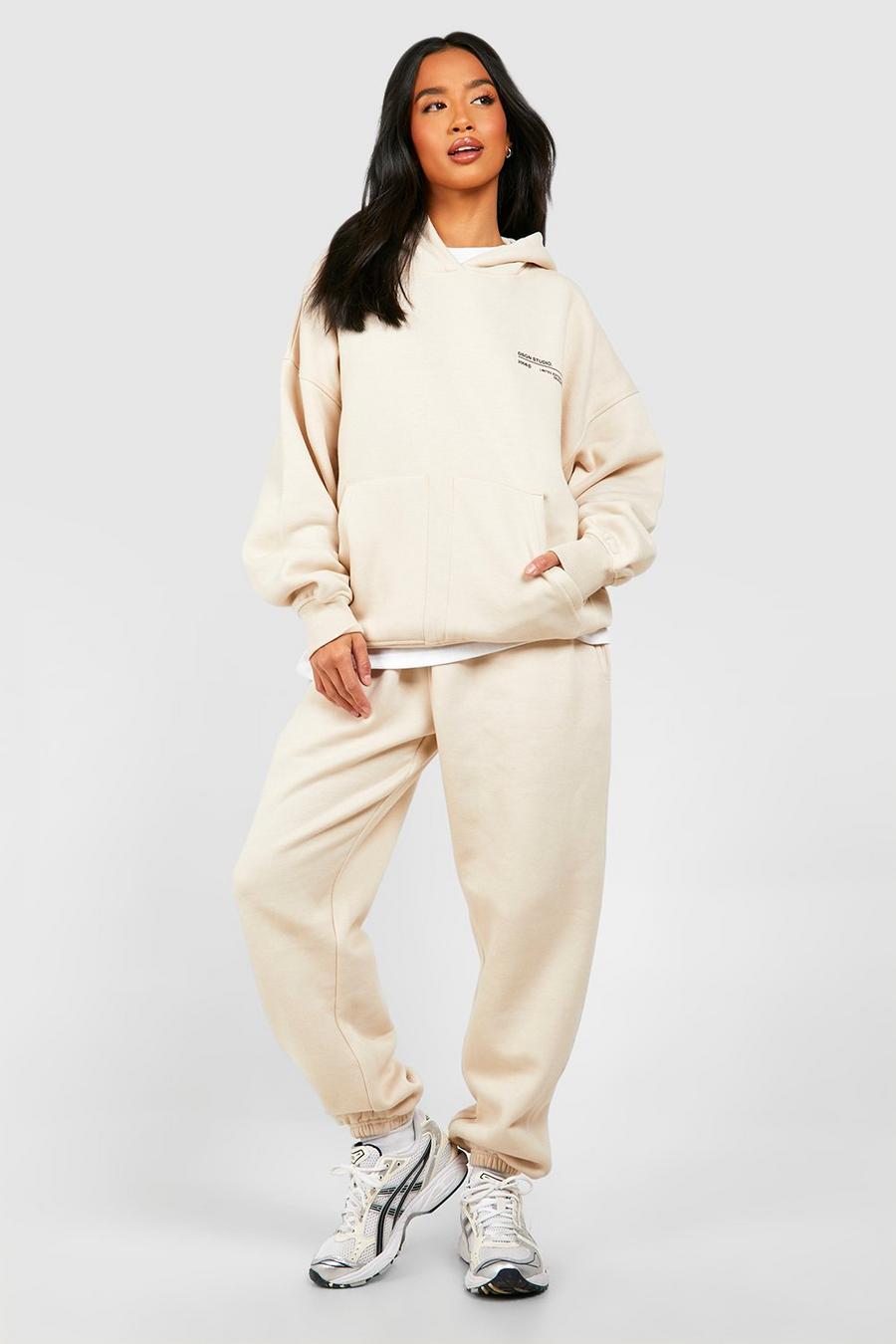 Stone Petite Cuffed Track Pants image number 1