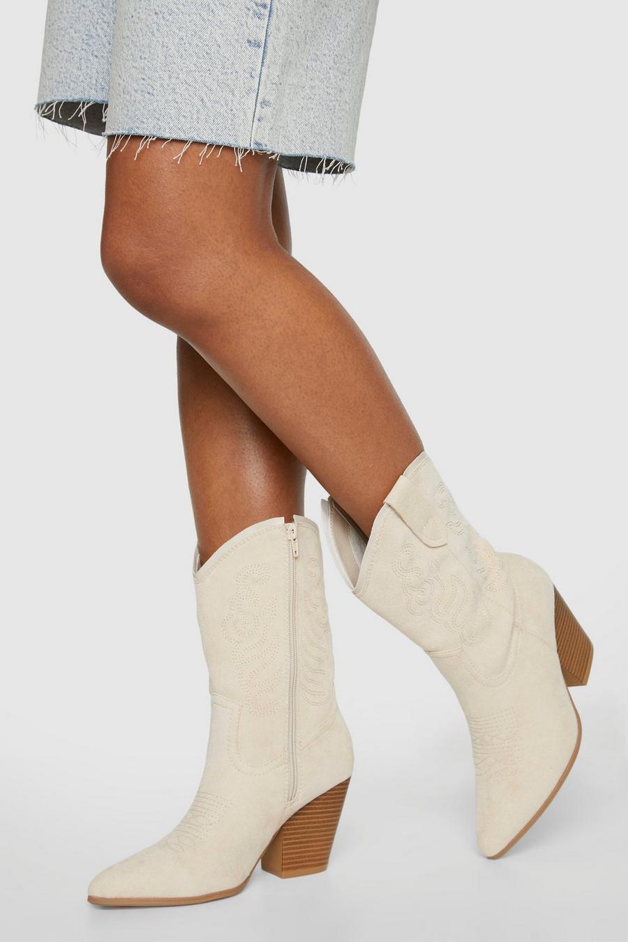 Beige Giancarlo ankle boots