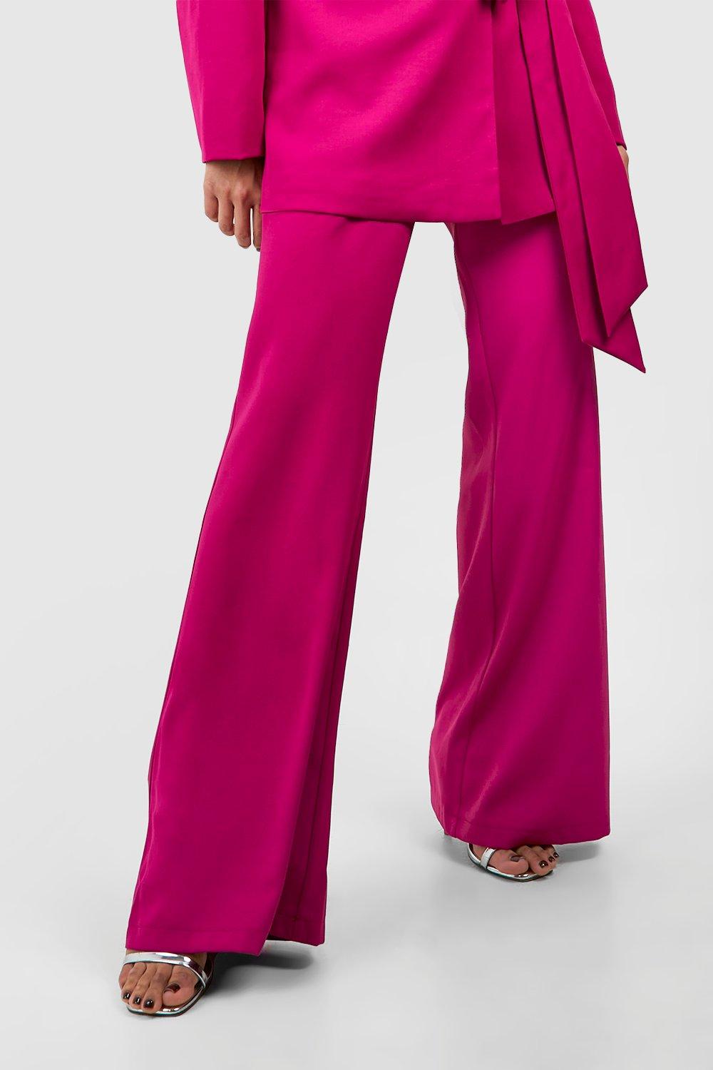 Pantalon flare fluide new arrivals