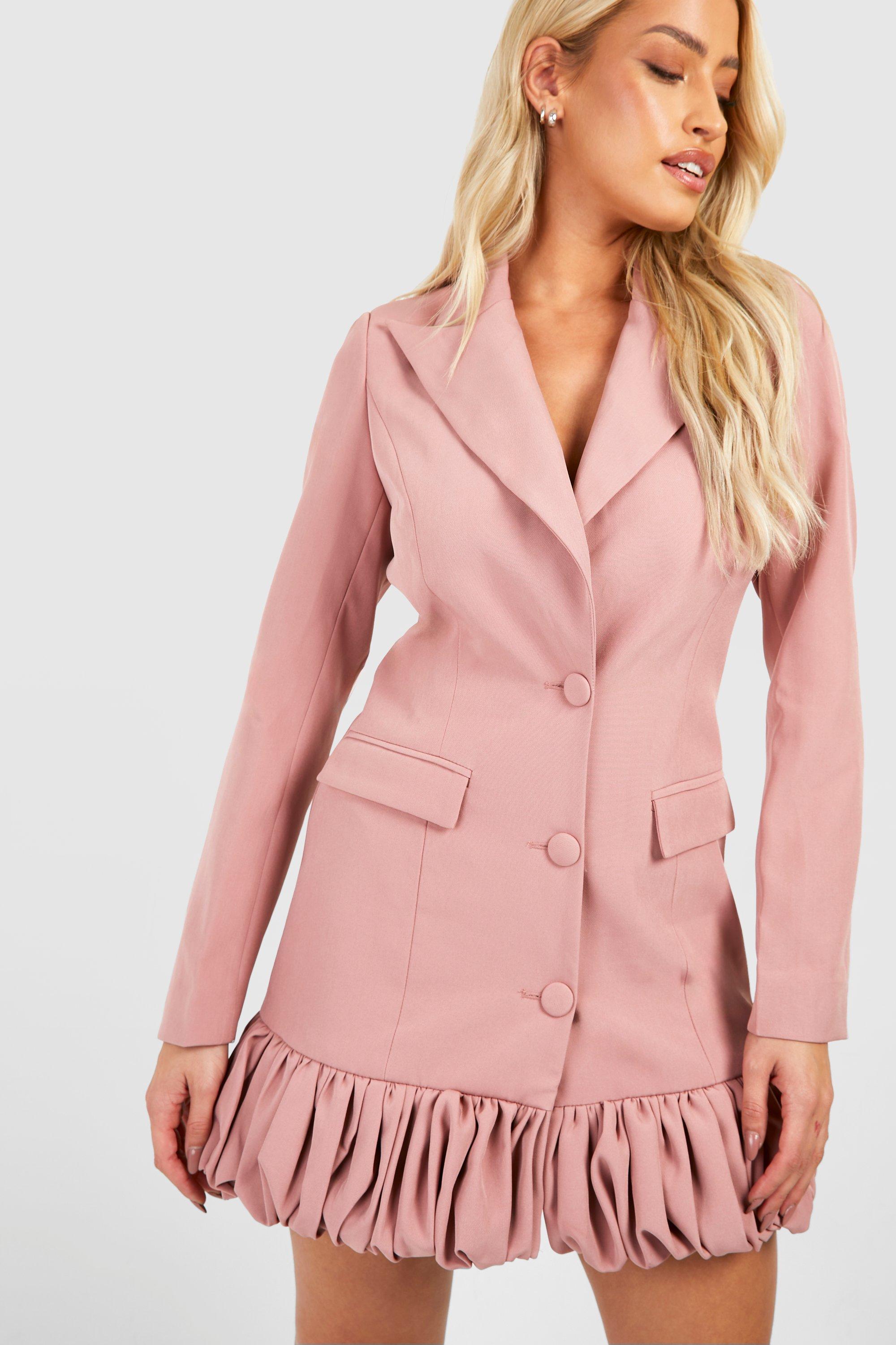 Ruffle 2025 blazer dress