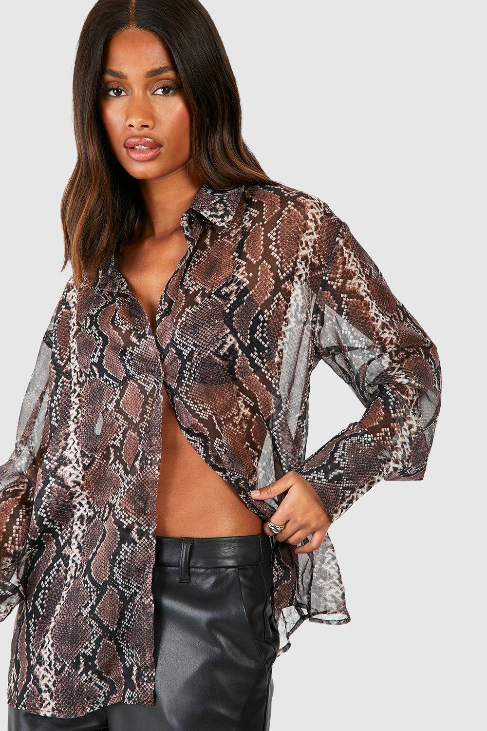 Boohoo 2025 snake print