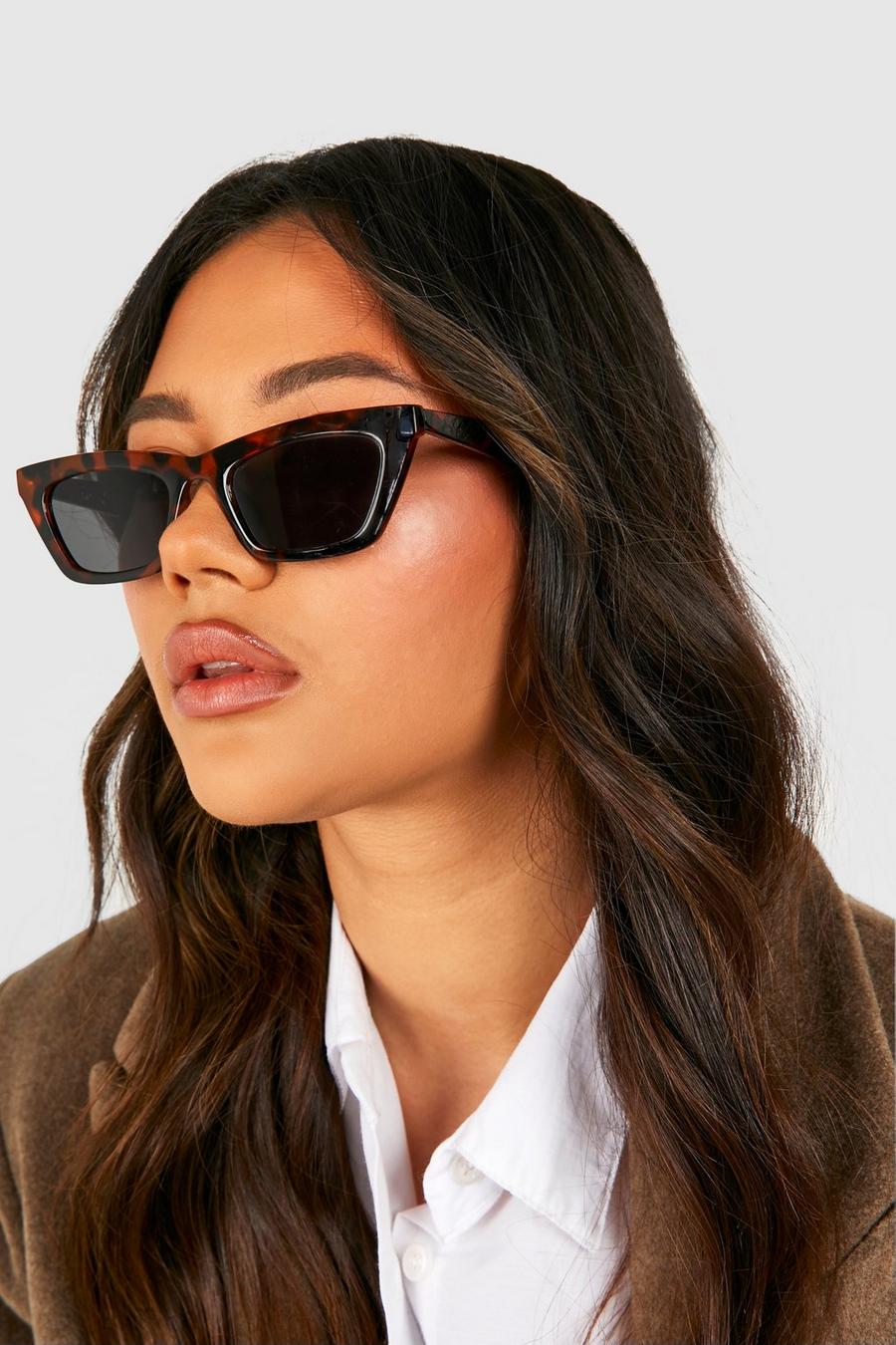 Brown Tortoise Shell Tinted Sunglasses