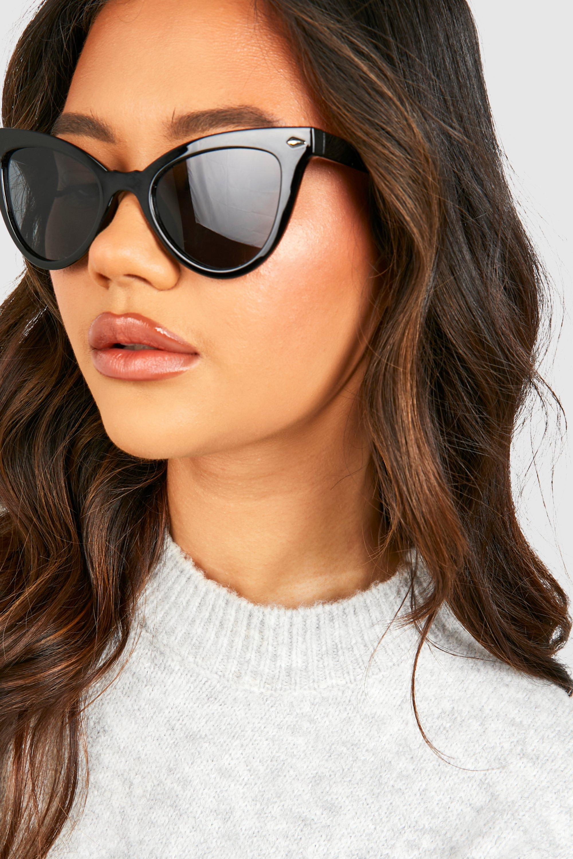 Cat eye frame store sunglasses