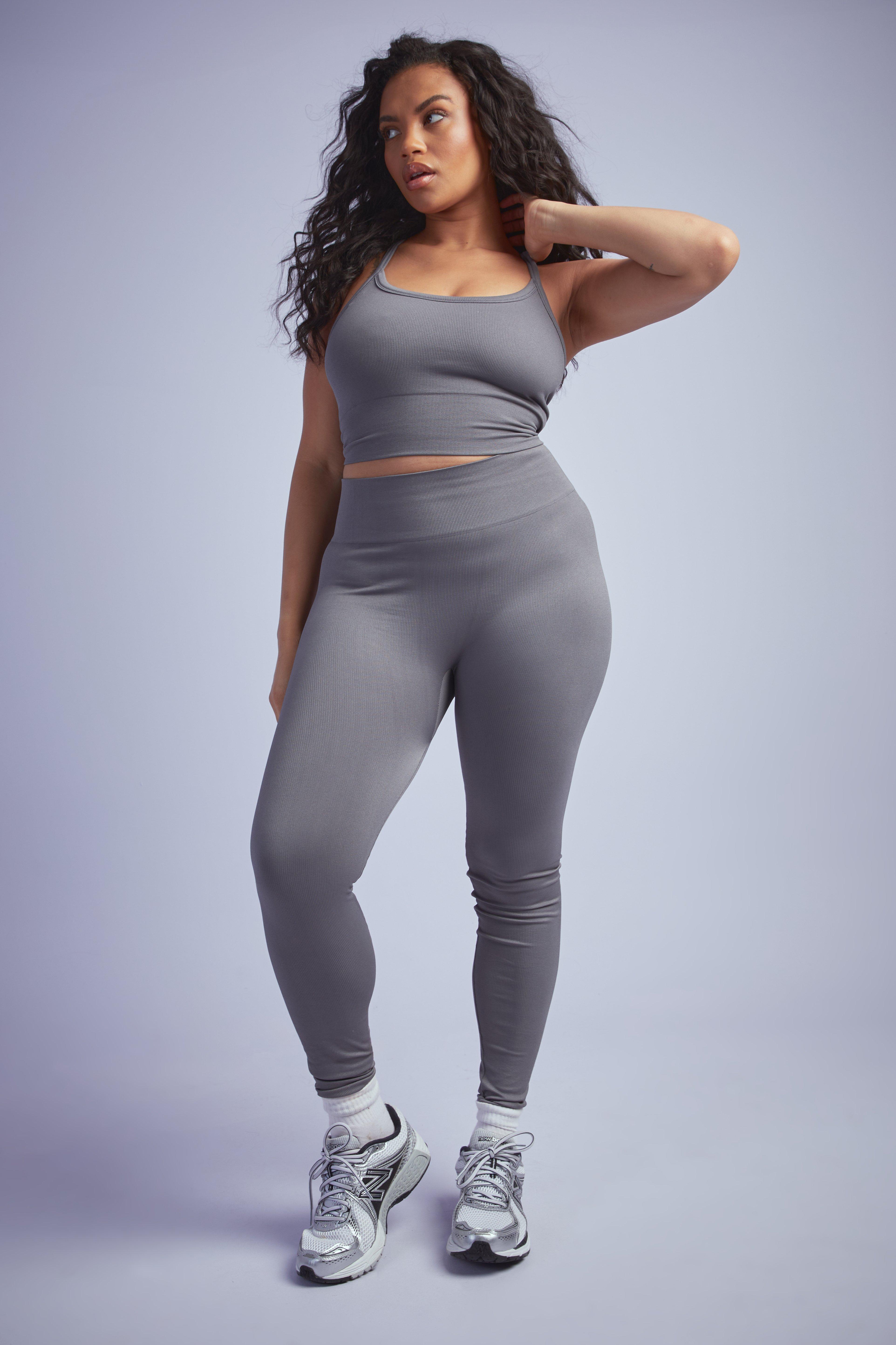 Plus Size Crop Length Volleyball Tights.