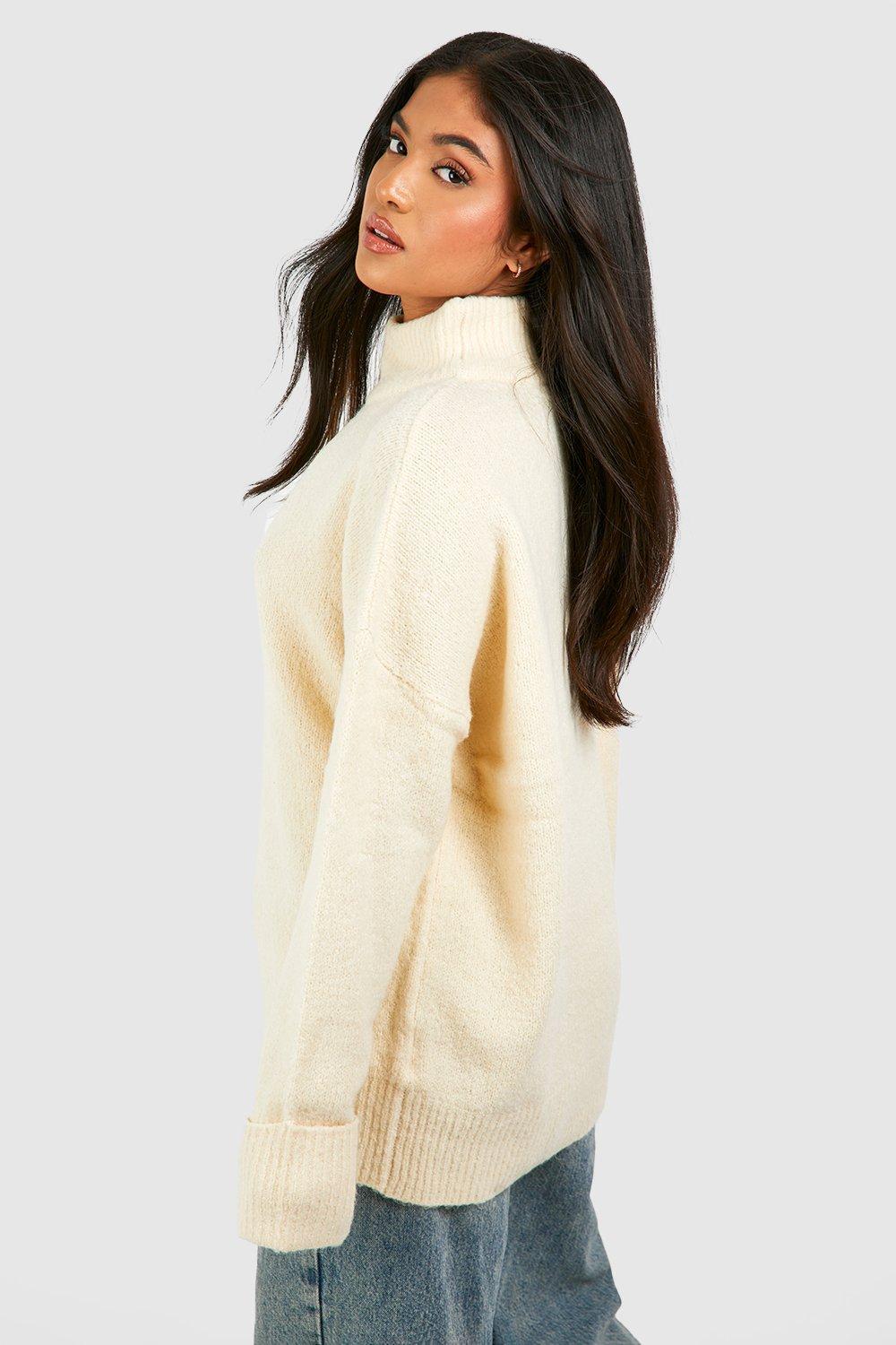 Petite on sale cream jumper