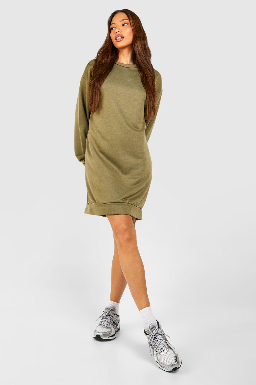 Tall best sale sweatshirt dress