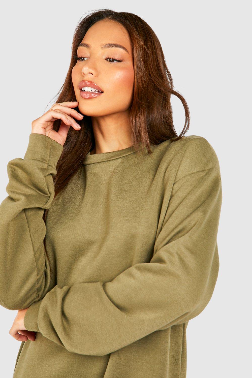 Tall Oversized Sweat Dress boohoo IE