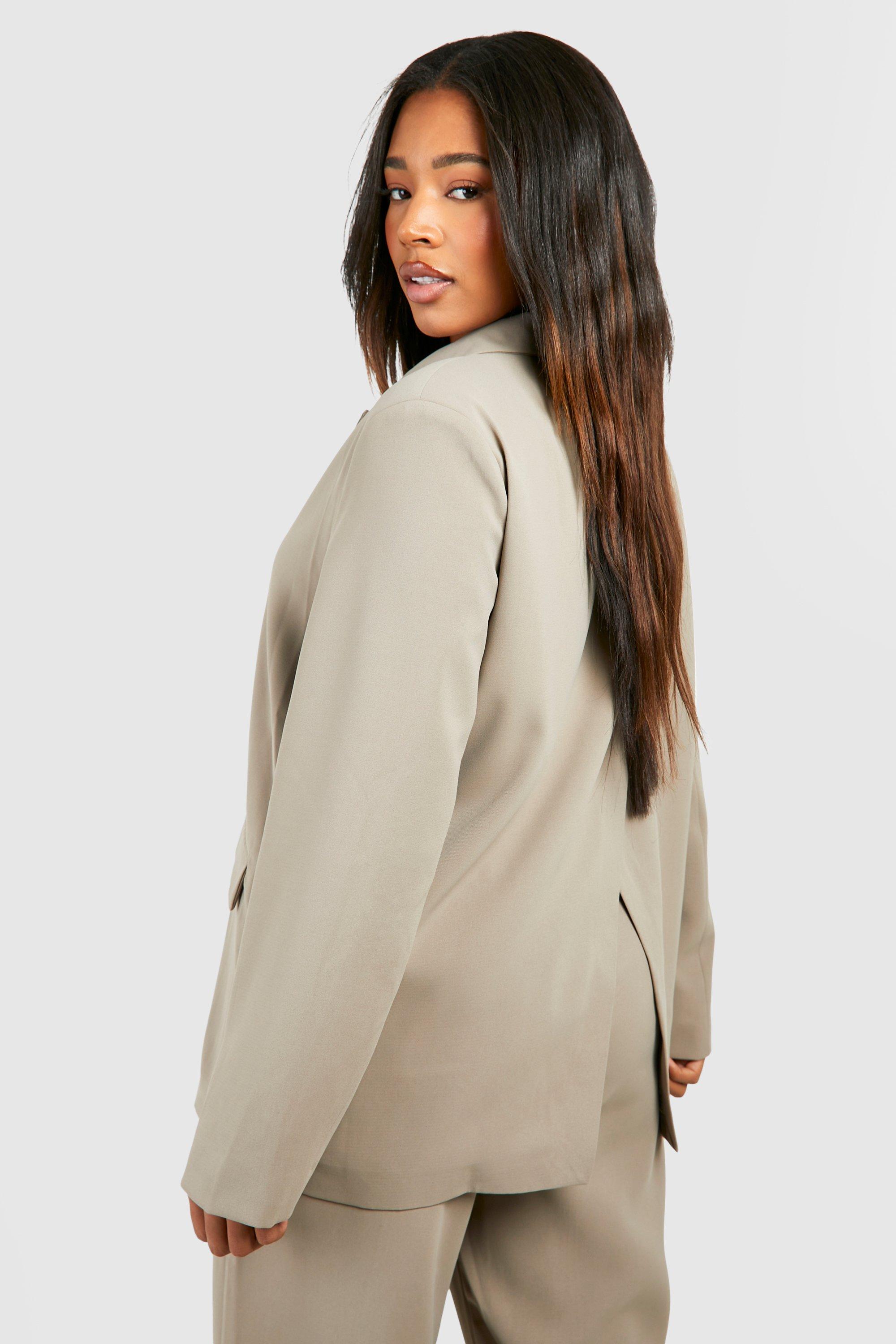 Boohoo oversized blazer clearance