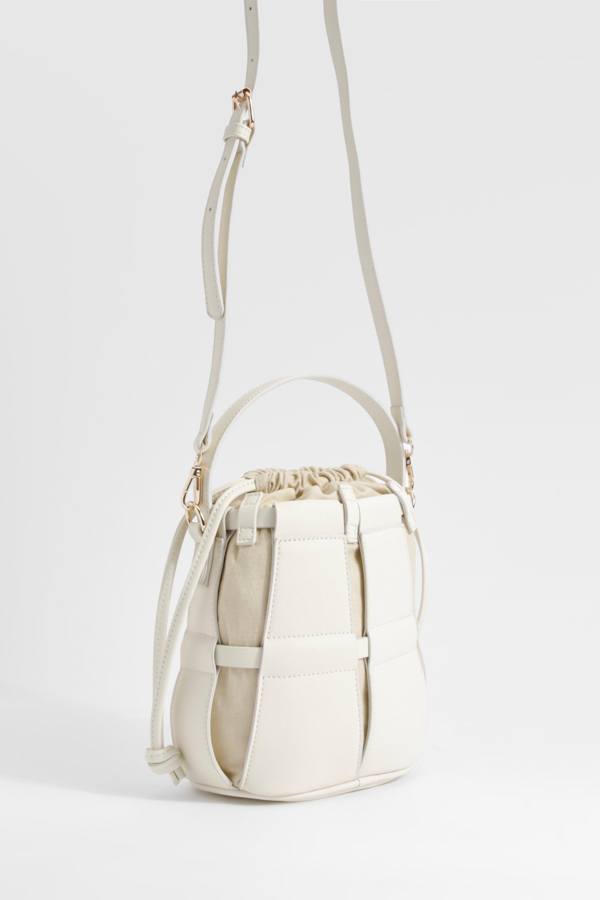 Cut Out Crossbody Bucket Bag | boohoo