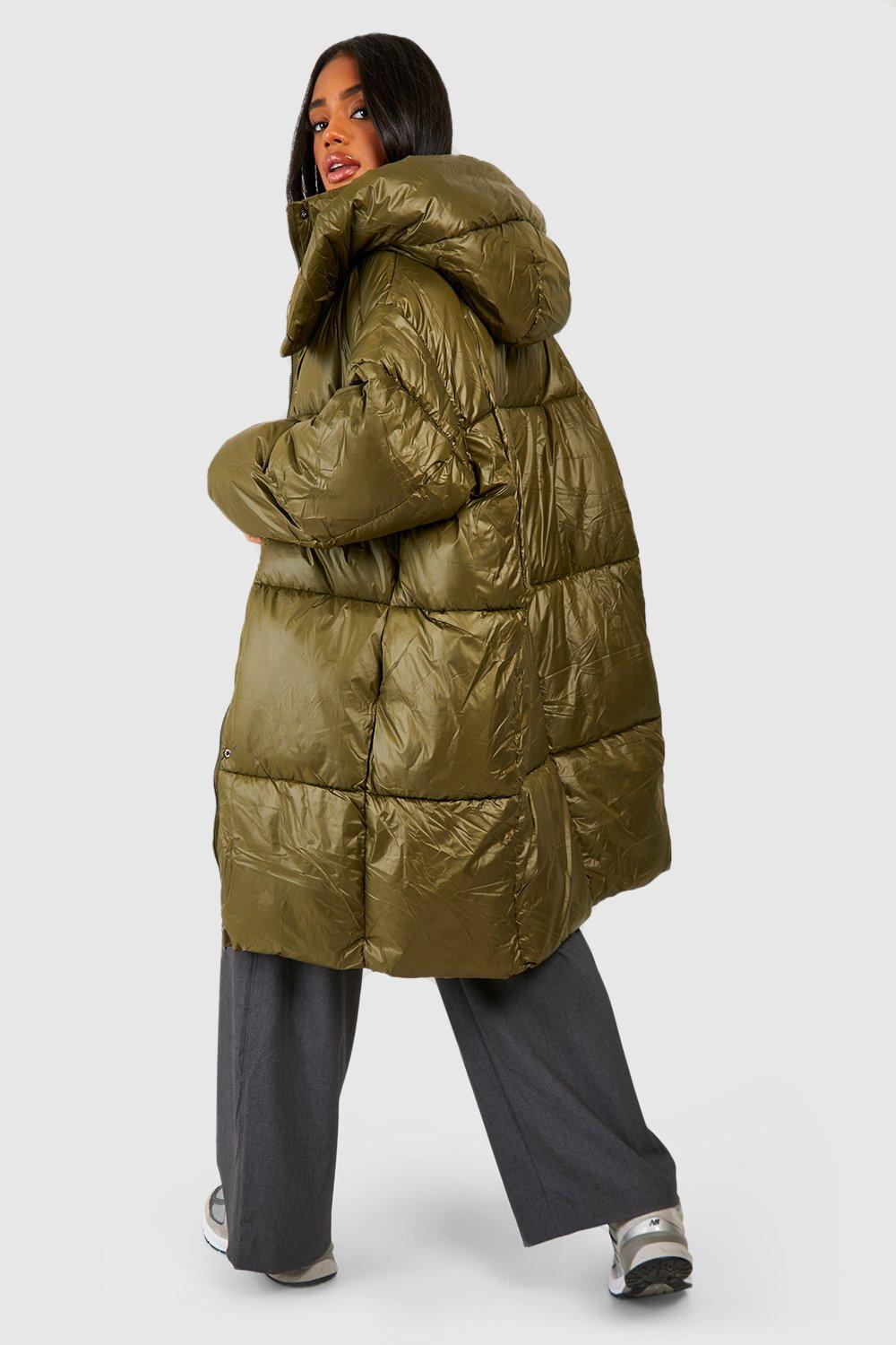 Oversized Longline Puffer Jacket