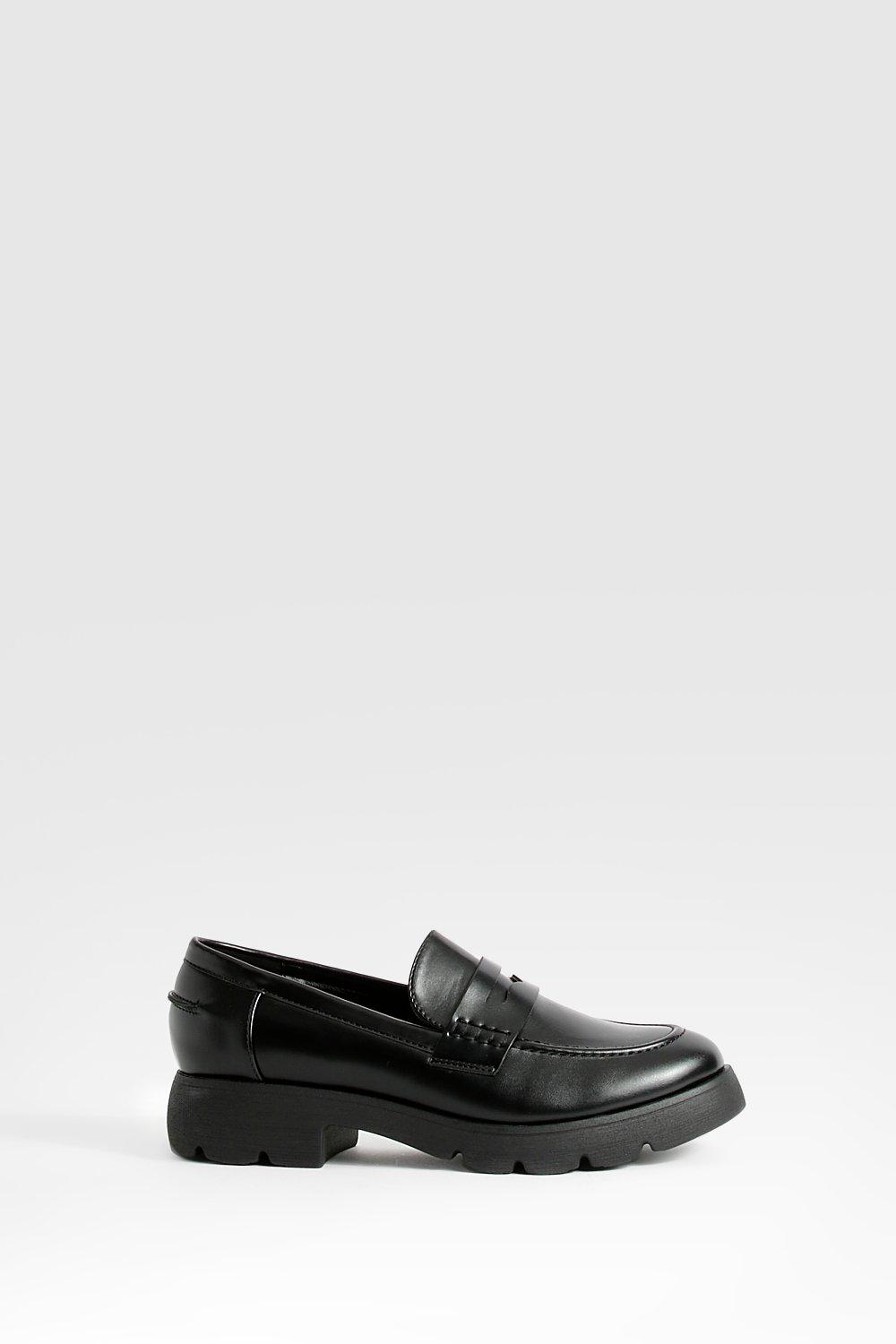 Boohoo loafers clearance