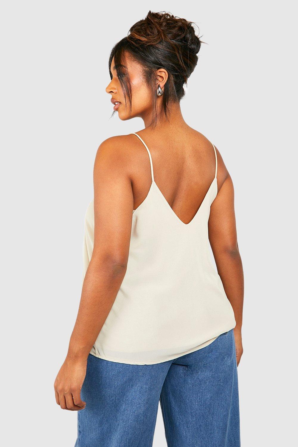 Chiffon camisole clearance top