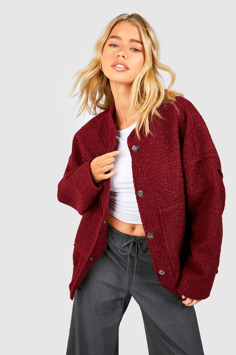 Ladies burgundy hotsell jacket uk