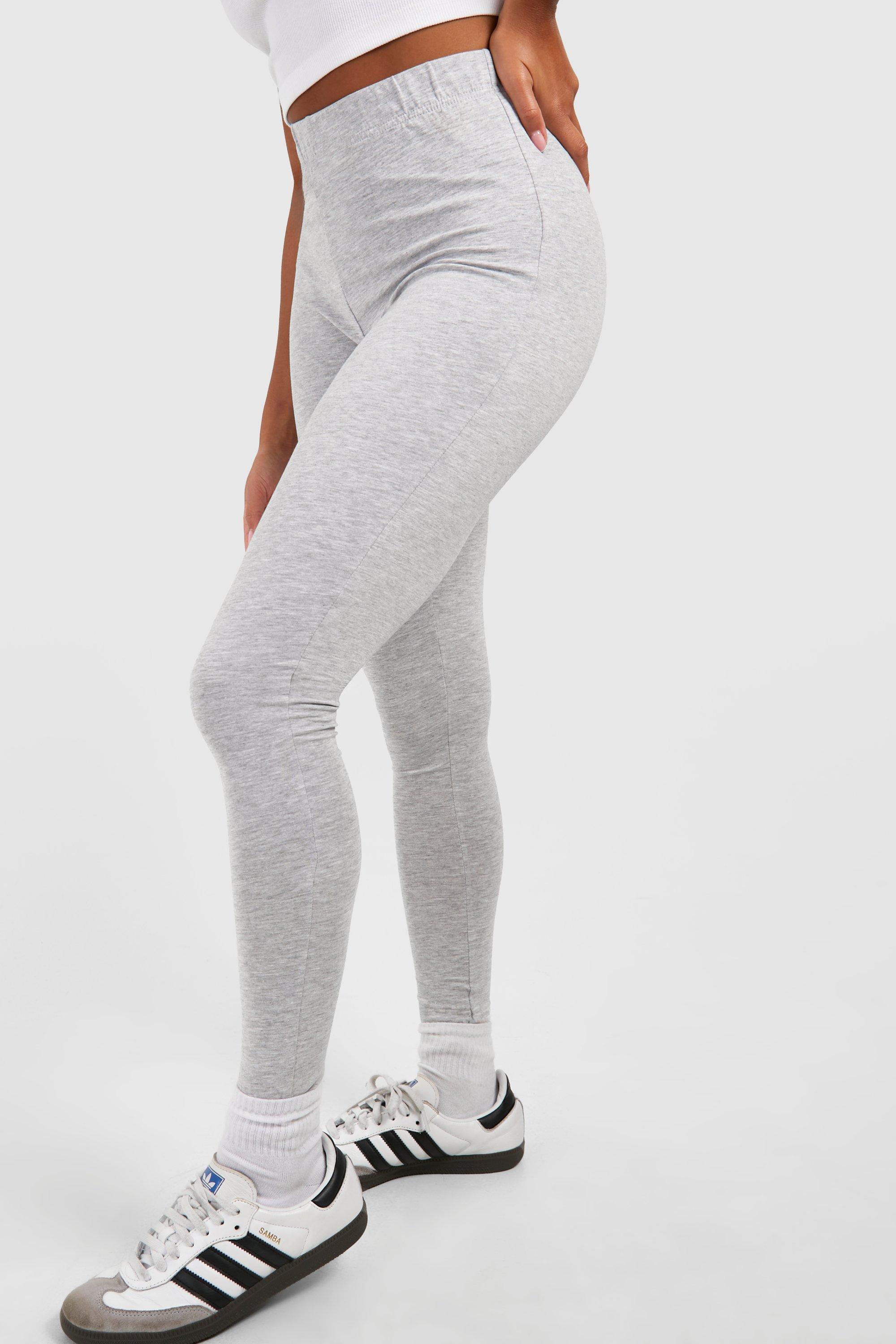 Grey jersey leggings best sale